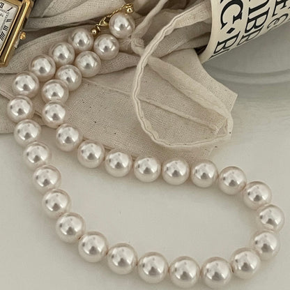 12mm Classic Pearl Necklace