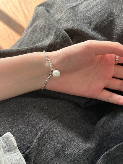 Sterling Silver South Sea Pearl Bracelet