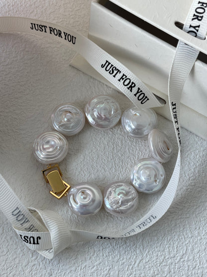 Roman Holiday Pearl Bracelet