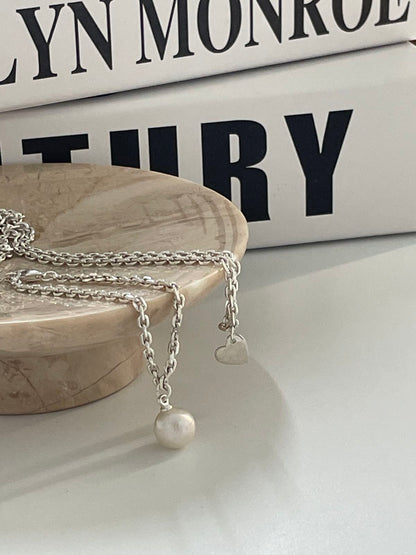 Sterling Silver South Sea Pearl Bracelet